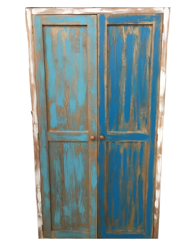 Pantry 900 wide, Modern, Painted Rustic